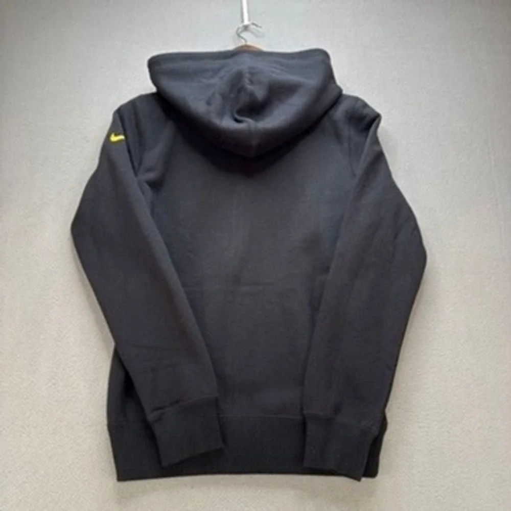 Pittsburgh Steelers Nike Full Zip Hoodie Slim Small Black Yellow Logo NFL Active